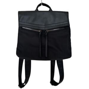 Botkier Women's Black Trigger Mini Small Nylon Backpack, NWT